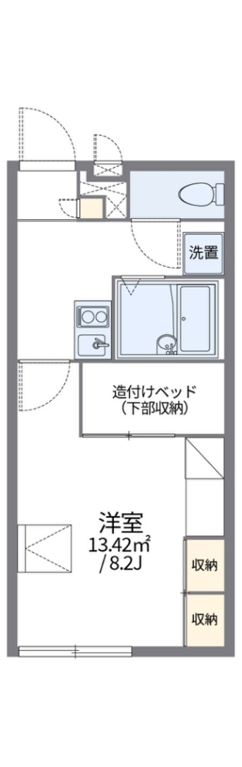 間取図 レオパレスＡＬＦ