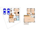 【値下げ中！！】花火の見える四季の丘戸建の間取図