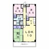 コージィコートナカムラ 3LDKの間取り