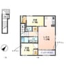 フロレゾン柏～Floraison Kashiwa～ 2LDKの間取り