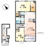 ノイエプルーシア 2LDKの間取り