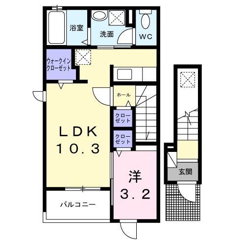 間取り図 ラ・メール・ソレイユ