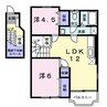 サンコート江戸川台 2LDKの間取り