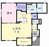 ビエント 1LDKの間取り