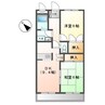 ローズガーデン 2DKの間取り