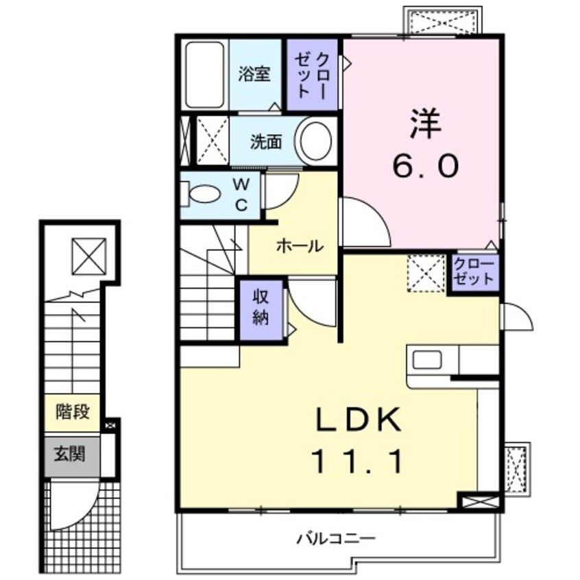 間取図 コーラルリーフ