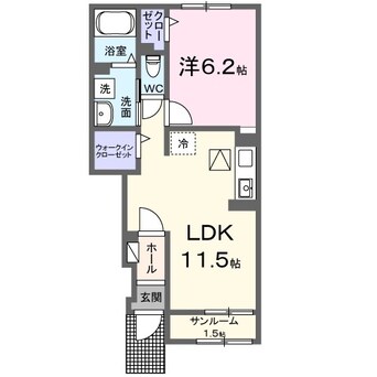間取図 ファミールヒルズ