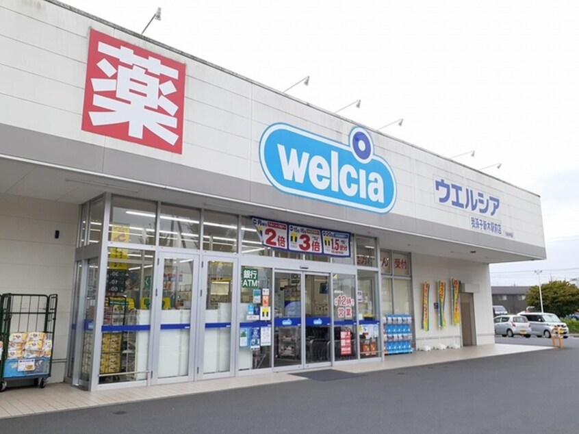 ウエルシアまで219m 南新木ヒルズハイツII