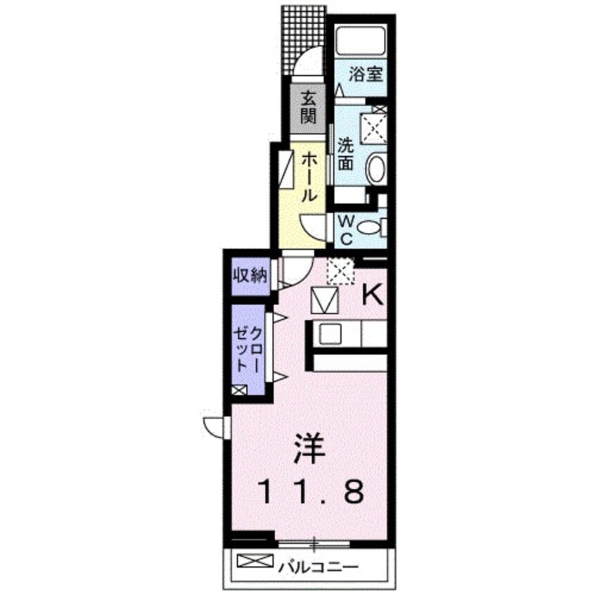 間取図 アドラシオン