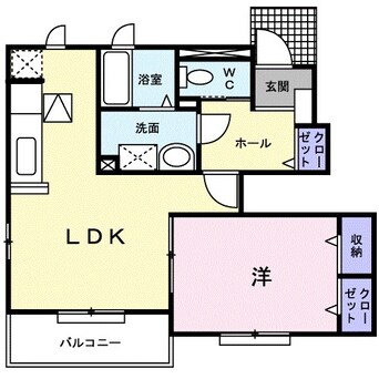 間取図 クララ