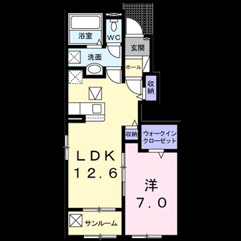 間取図 エスポワール５