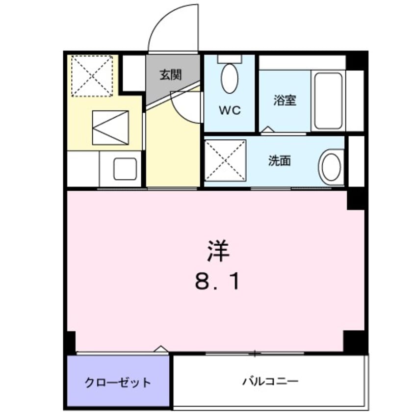 間取図 ソレーユ