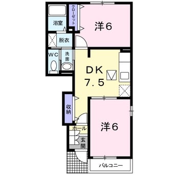 間取図 プリムローズ