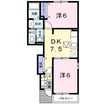間取図 プリムローズ
