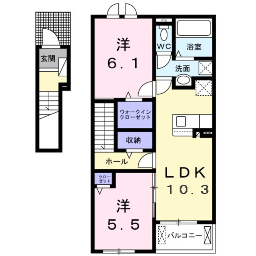 間取図 エレガンスＫＭ
