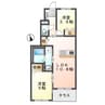 アルビア　～ULBEA～ 2LDKの間取り