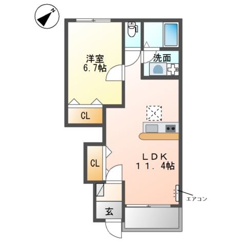 間取り図 ヴァン・ヴェール