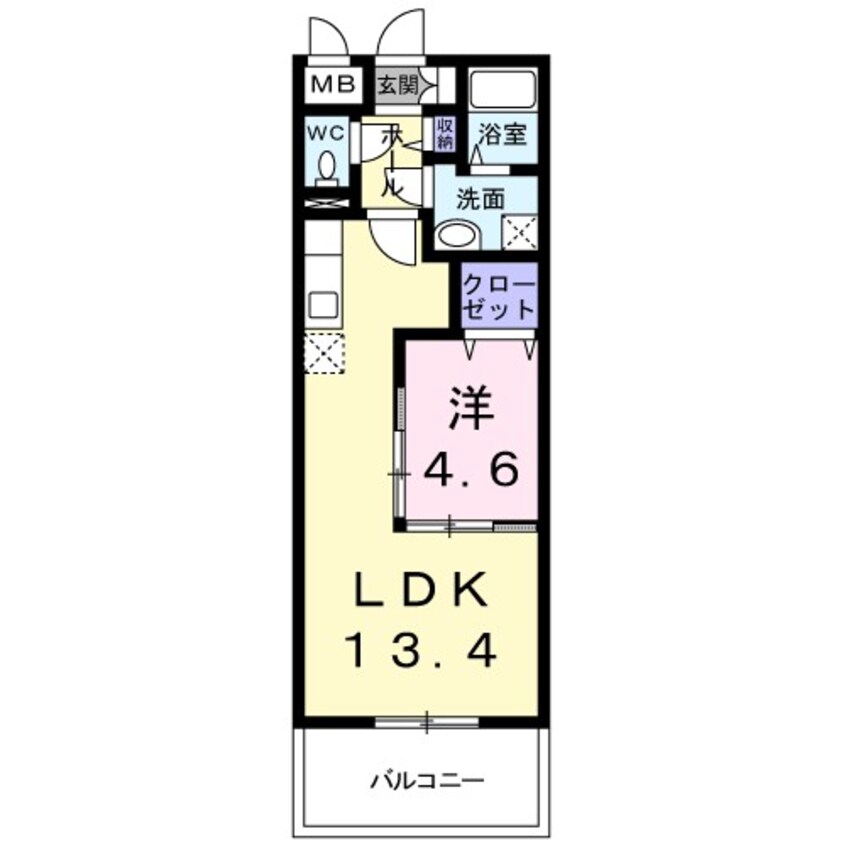間取図 ヴェルジール