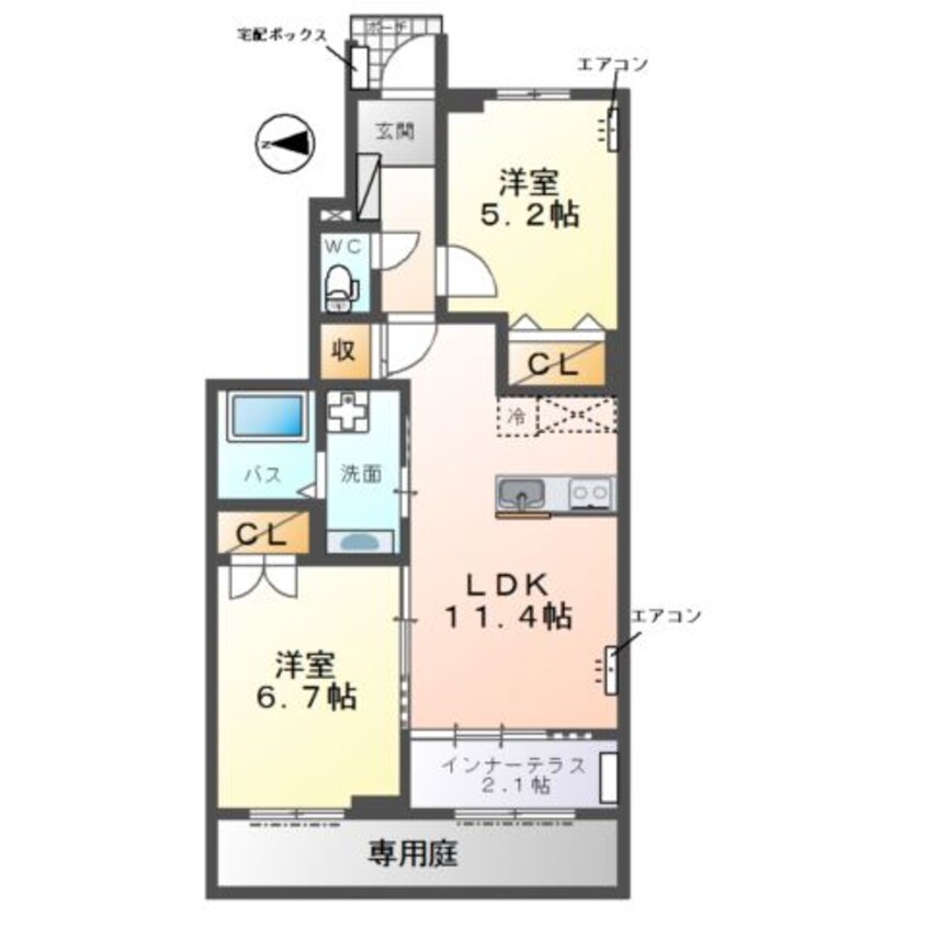 間取図 サーバル　-sarval-