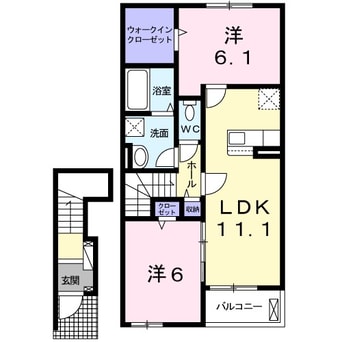 間取図 グランテリア瀬戸I　Ａ
