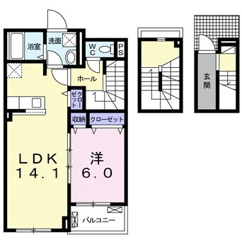間取図 サニーコートＥ棟