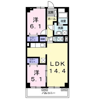 間取図 リベラ　サンリット　カーサ