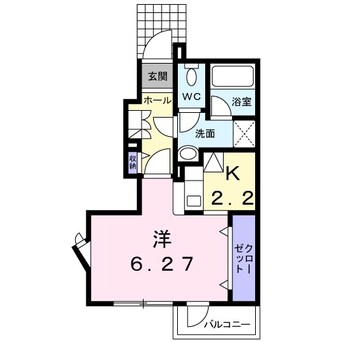 間取図 リトル・シャトウＹ