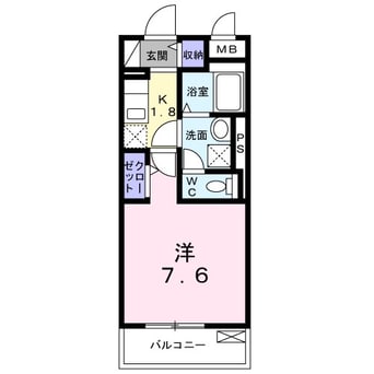 間取図 ラ・ポーズ