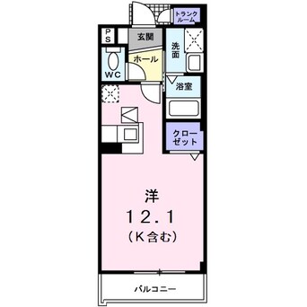 間取図 グランヒルズ