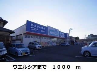 ウエルシアまで1000m プランドール　Ｂ