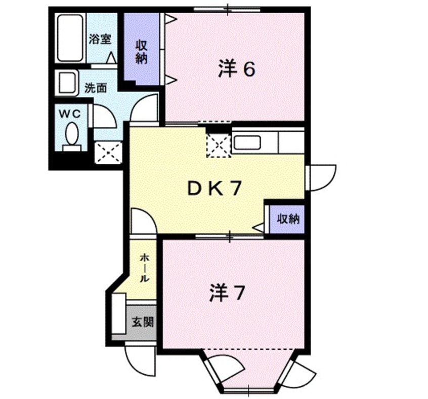 間取図 クレストファイン２