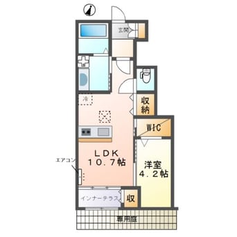 間取図 アードレークレセント