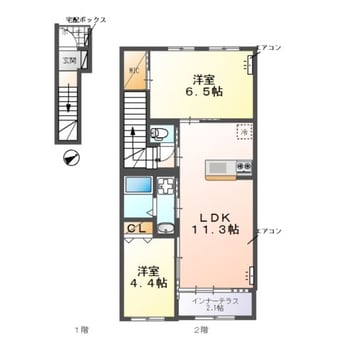 間取図 エターナルプレイス
