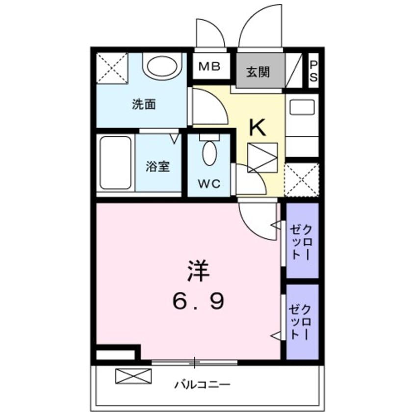 間取図 シェーヌIV