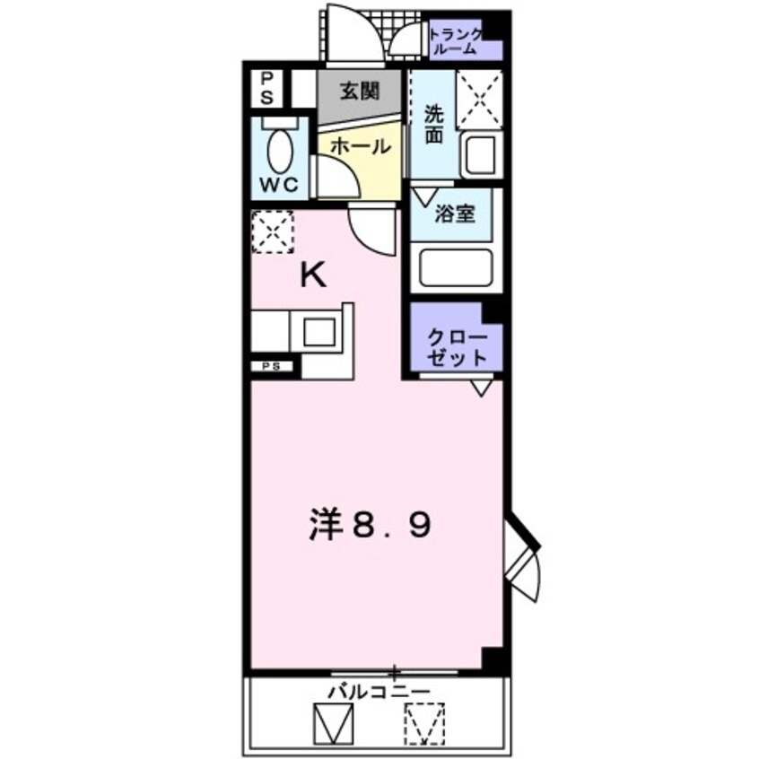 間取図 グランヒルズ