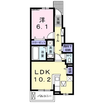 間取図 プロムナードＢ