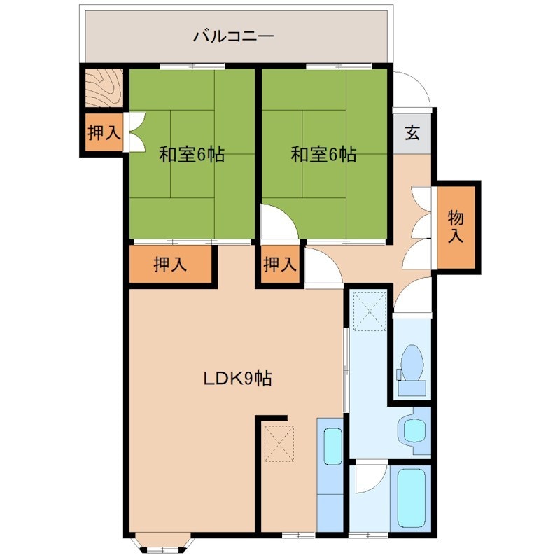 間取り図 椎名ハイツ