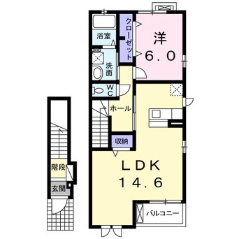 間取図 グランドソレーユ