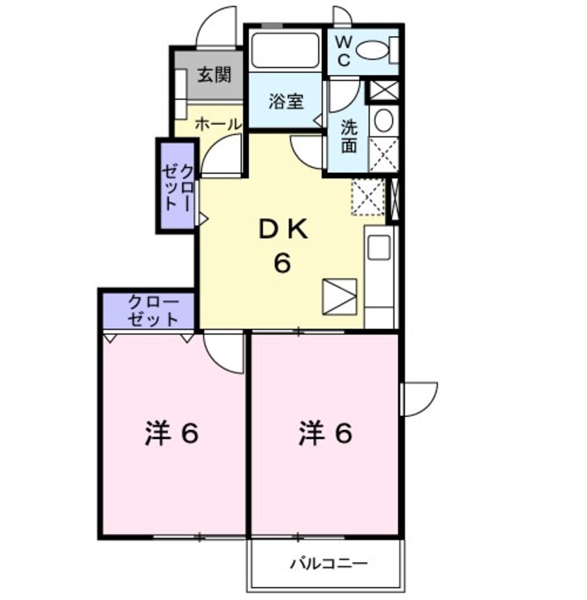 間取図 エーデルIII