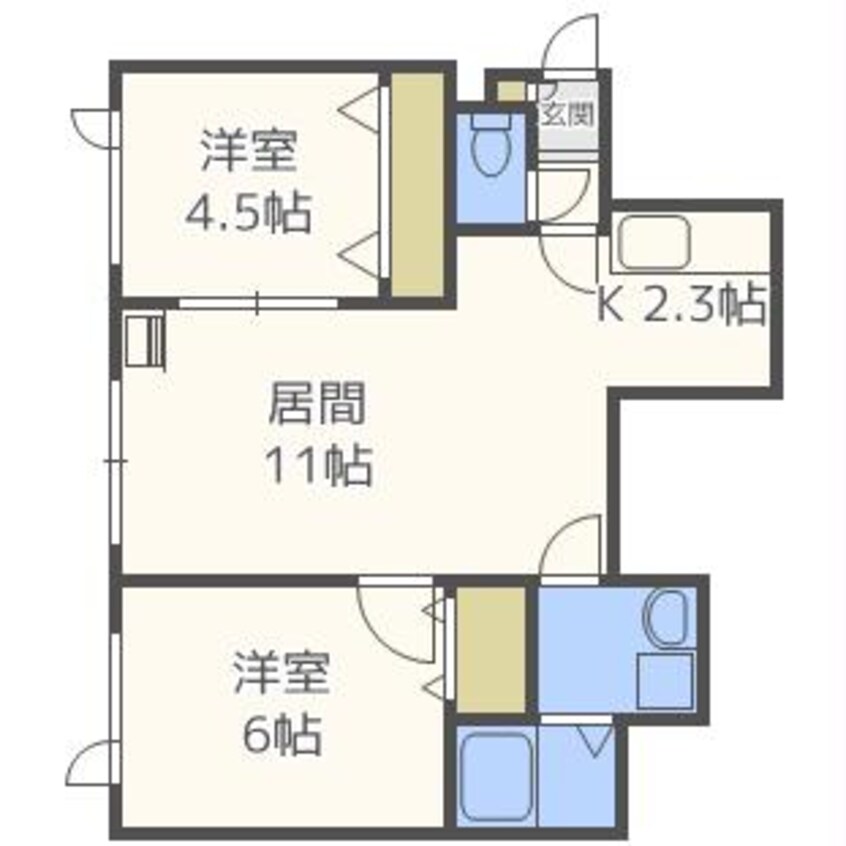 間取図 プライムキューブ
