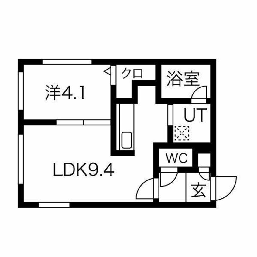間取図 VIA LATTEA本通