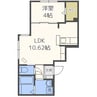 ＣＲＥＴＥ白石 1LDKの間取り