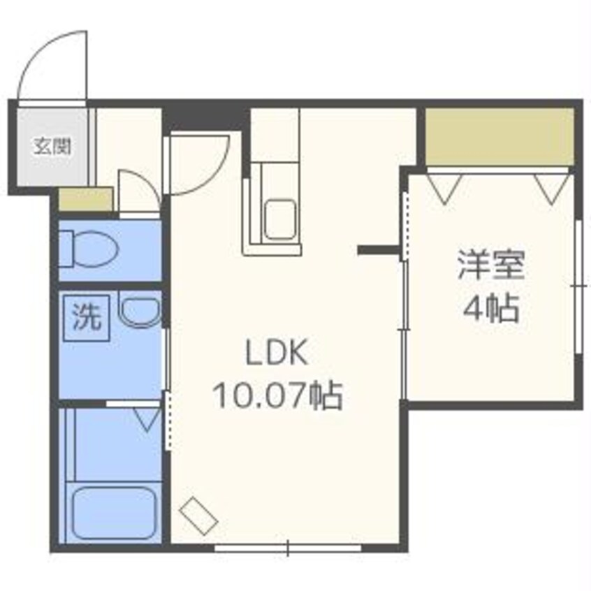 間取図 ＣＲＥＴＥ白石