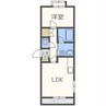 イーストムーン４・１６マンション 1LDKの間取り