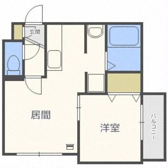 間取図 グランディール南郷13