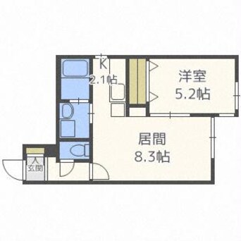 間取図 パストラーレ栄通１０