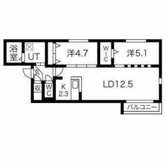 間取図 ソティーヌ南郷通