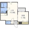 ＩＬ　ＣＡＲＤＯ 1LDKの間取り