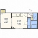 ヴィラ本郷通の間取図