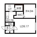 ＳＡＫＵＲＡコンフォートＫの間取図